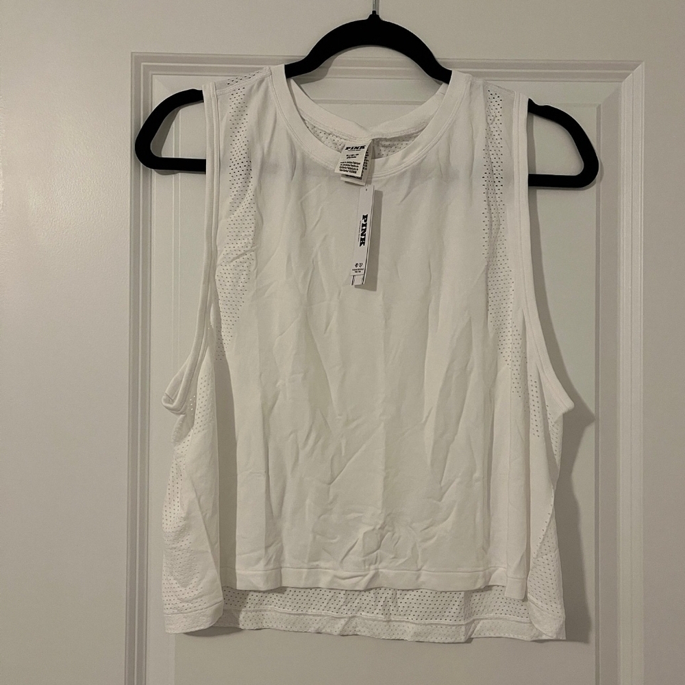 Nike Women's White Muscle Tee